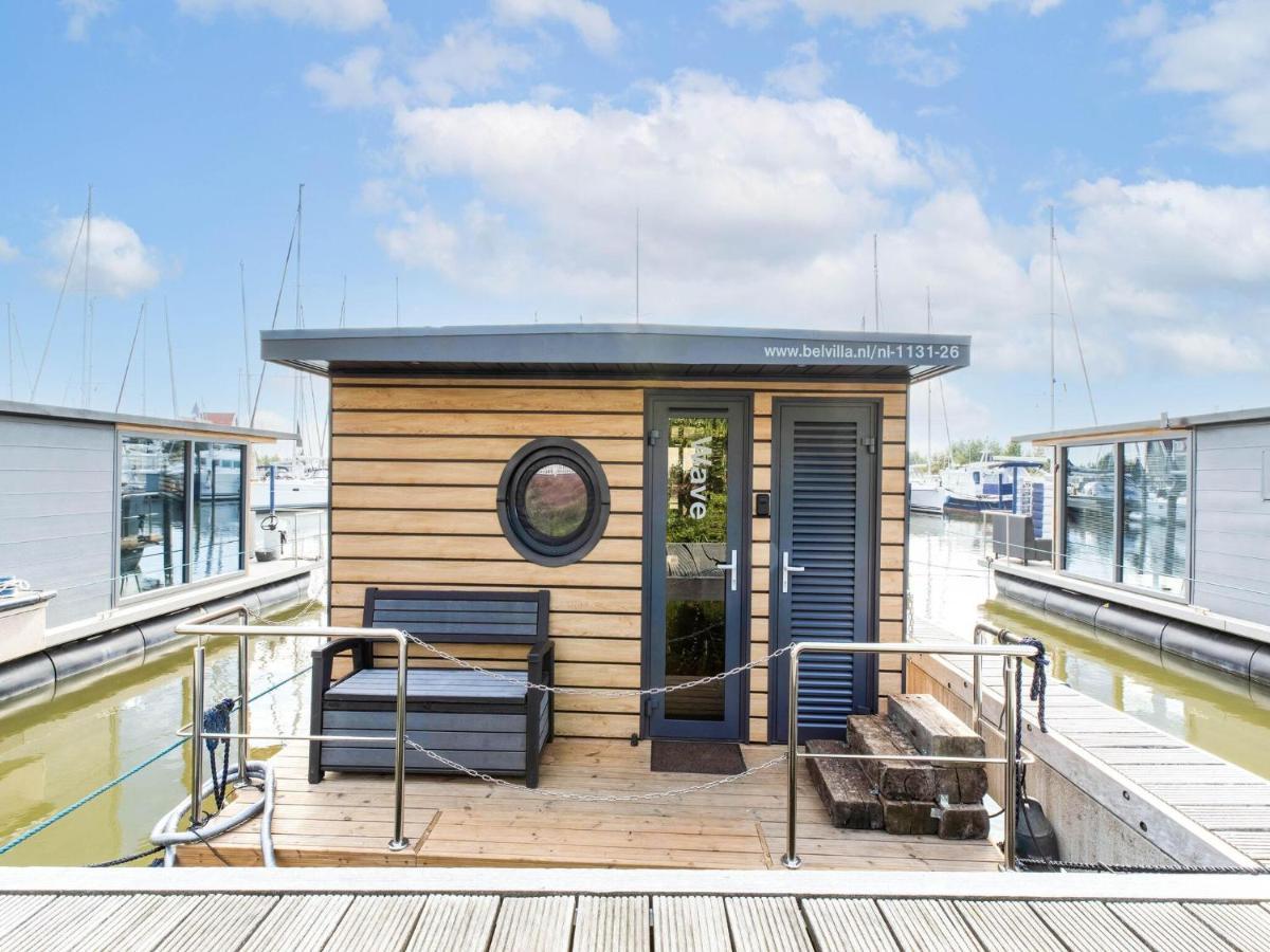 Comfortable Houseboat In Volendam Marina Hotel Buitenkant foto